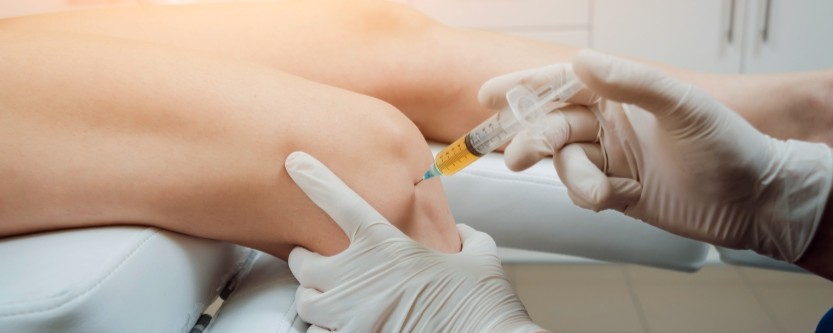 PRP therapy injection for joint pain at wellness clinic in Redondo Beach CA